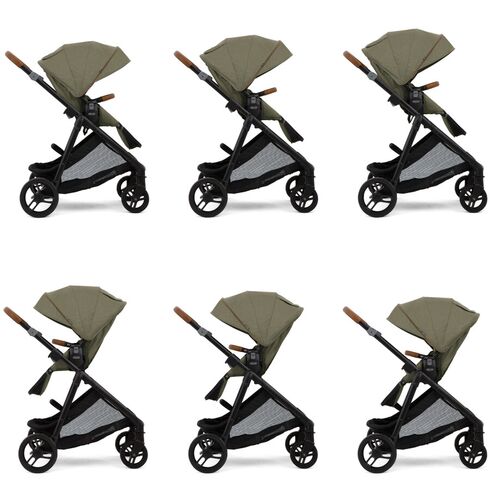 Carucior Graco Near2Me Khaki sistem 3in1, Culoare: Verde,poza 4  - ExclusivMAG.ro Carucior Graco Near2Me Khaki sistem 3in1, Culoare: Verde,poza 4