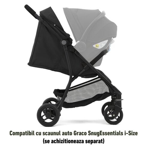 Carucior Graco Breaze Lite 2 Black, Culoare: Negru,poza 6