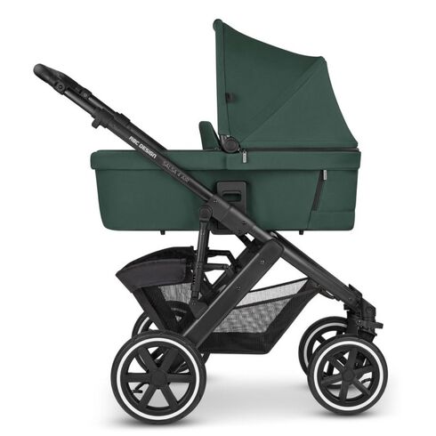 Carucior Salsa 4 AIR SET Basil Abc Design, Culoare: Verde inchis, Model: 2 in 1 - poza 4 - ExclusivMAG.ro