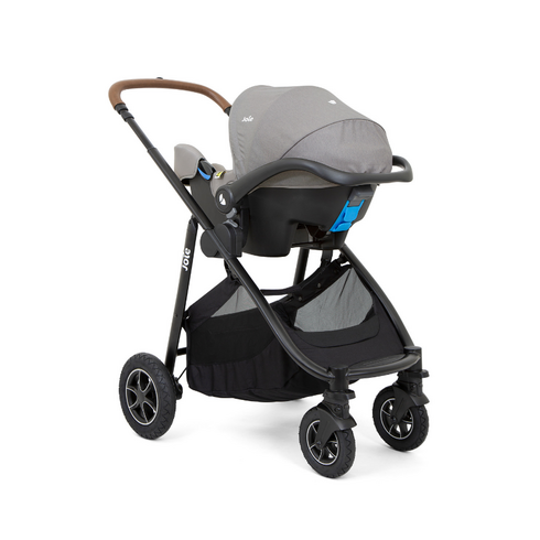 Carucior pentru copii multifunctional 3 in 1 Joie Versatrax Gray/i-Gemm Pebble, Culoare: Gri deschis - poza 5 - ExclusivMAG.ro