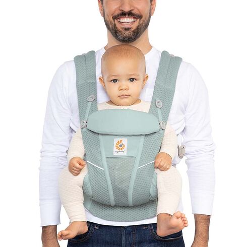 Marsupiu Ergobaby OMNI Breeze Sage Green, Culoare: Multicolor - poza 2 - ExclusivMAG.ro