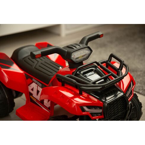 ATV electric Toyz MNI RAPTOR 6V Rosu, Culoare: Rosu, Capacitate acumulator: 6V,poza 6