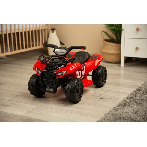 ATV electric Toyz MNI RAPTOR 6V Rosu, Culoare: Rosu, Capacitate acumulator: 6V,poza 8