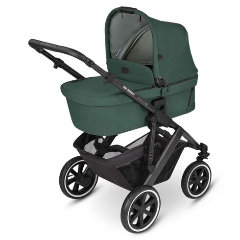 Carucior Salsa 4 AIR SET Basil Abc Design, Culoare: Verde inchis, Model: 2 in 1 - poza 2 - ExclusivMAG.ro
