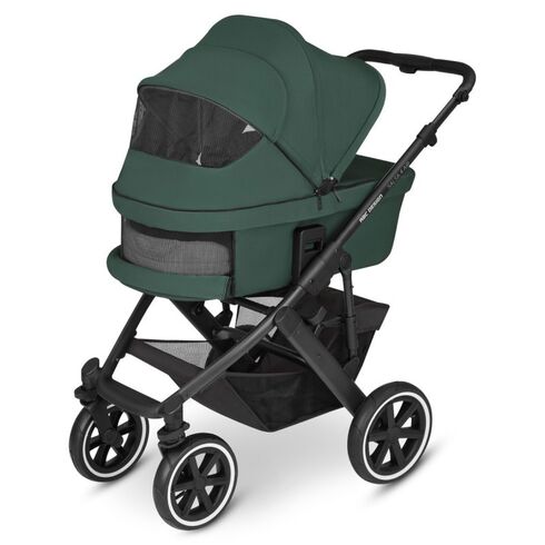 Carucior Salsa 4 AIR SET Basil Abc Design, Culoare: Verde inchis, Model: 2 in 1 - poza 6 - ExclusivMAG.ro