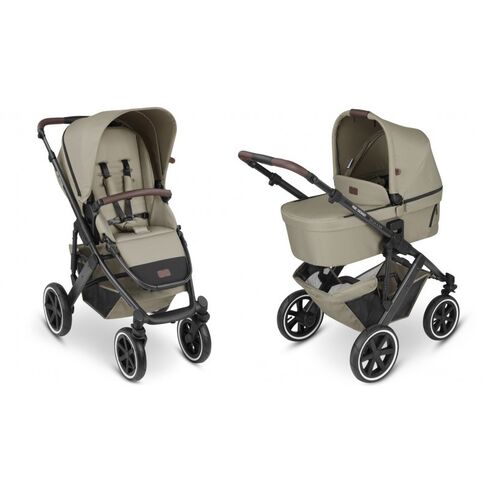 Carucior 2 in 1 Salsa 4 AIR Reed Abc Design, Culoare: Crem  - ExclusivMAG.ro