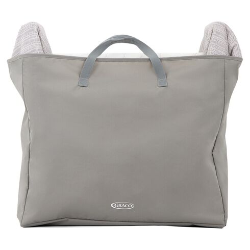 Patut Graco Side by Side 2 in 1 Fossil, Culoare: Gri deschis,poza 7