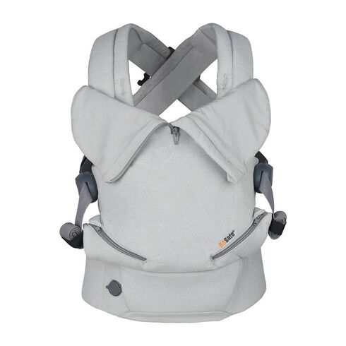 Marsupiu BeSafe Haven™ Stone Premium Leaf, Culoare: Gri deschis - poza 4 - ExclusivMAG.ro