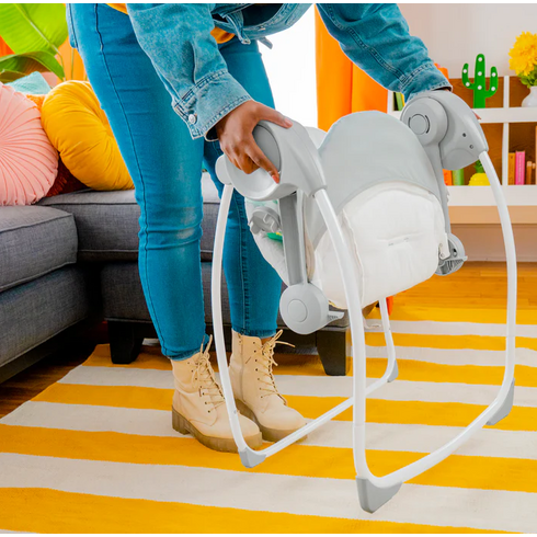 Leagan portabil Whimsical Wild Bright Starts,poza 4