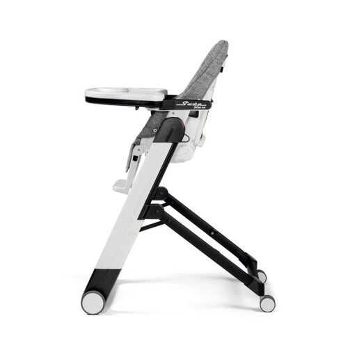 Scaun De Masa 2 in 1 Peg Perego, Siesta Follow Me, Wonder Grey, 0 - 15 Kg, Culoare: Alb/Gri,poza 2  - ExclusivMAG.ro Scaun De Masa 2 in 1 Peg Perego, Siesta Follow Me, Wonder Grey, 0 - 15 Kg, Culoare: Alb/Gri,poza 2