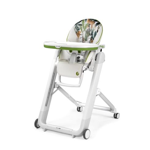 Scaun de masa 2 in 1 Peg Perego Siesta Follow Me, Jaguars, Culoare: Multicolor