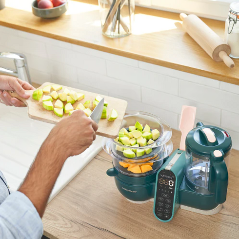 Robot multifunctional Nutribaby + 6 in 1 Opal Green Babymoov,poza 4