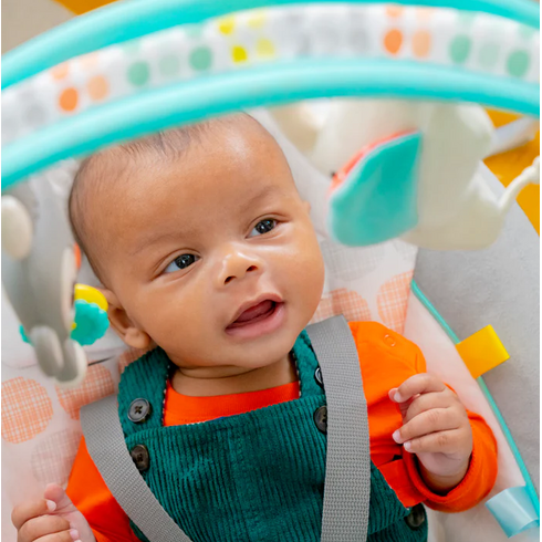 Leagan portabil Whimsical Wild Bright Starts,poza 5