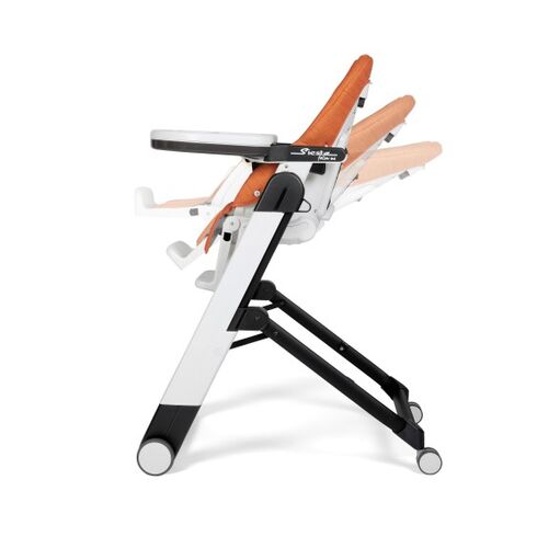 Scaun de masa 2 in 1 Peg Perego Siesta Follow Me, Wonder Orange,poza 6