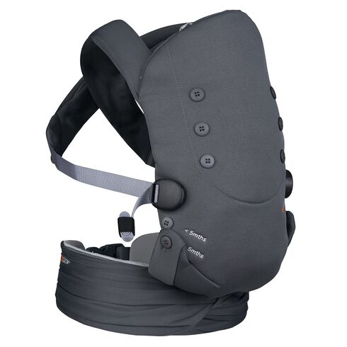 BeSafe Newborn Haven Sistem de purtare nou-născuți - Anthracite Forest, Culoare: Gri