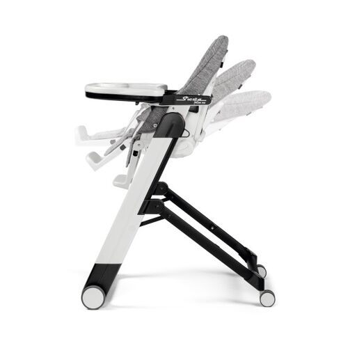 Scaun De Masa 2 in 1 Peg Perego, Siesta Follow Me, Wonder Grey, 0 - 15 Kg, Culoare: Alb/Gri,poza 4  - ExclusivMAG.ro Scaun De Masa 2 in 1 Peg Perego, Siesta Follow Me, Wonder Grey, 0 - 15 Kg, Culoare: Alb/Gri,poza 4