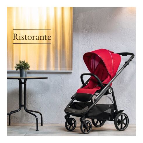 Carucior 3 in 1 Peg Perego Veloce, SLK, 0 - 22 kg, Red Shine, Rosu, Culoare: Rosu,poza 10