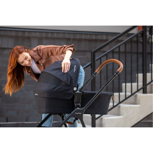 Carucior compact TRIV Next Caviar 2 in 1 Nuna, Culoare: Negru,poza 9