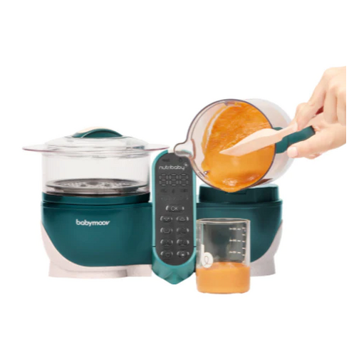 Robot multifunctional Nutribaby + 6 in 1 Opal Green Babymoov,poza 5