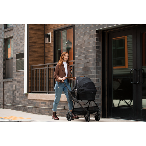 Carucior compact TRIV Next Caviar Nuna, Culoare: Negru,poza 5