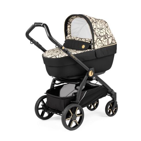 Carucior 3 in 1 Peg Perego Book, SLK, 0 - 22 kg, Graphic Gold, Negru / Bej, Culoare: Negru,poza 2  - ExclusivMAG.ro Carucior 3 in 1 Peg Perego Book, SLK, 0 - 22 kg, Graphic Gold, Negru / Bej, Culoare: Negru,poza 2