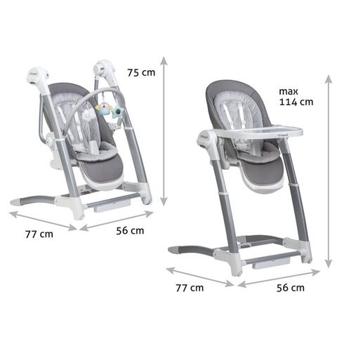 Scaun de masa tip balansoar Kidwell Maverick,poza 8