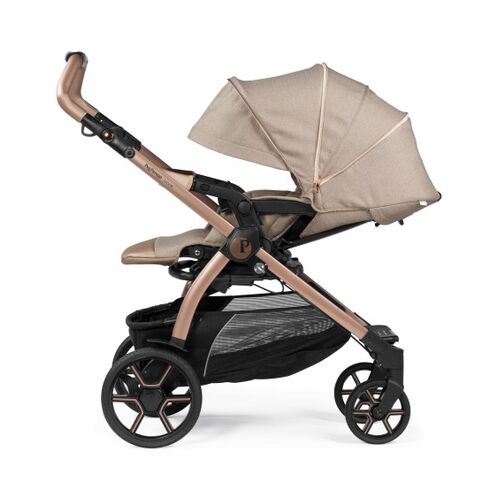 Carucior 3 in 1 Peg Perego Book, SLK, 0 - 22 kg, Mon Amour, Bej / Roz, Culoare: Crem,poza 4  - ExclusivMAG.ro Carucior 3 in 1 Peg Perego Book, SLK, 0 - 22 kg, Mon Amour, Bej / Roz, Culoare: Crem,poza 4