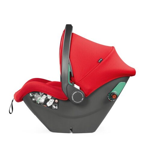 Carucior 3 in 1 Peg Perego Veloce, SLK, 0 - 22 kg, Red Shine, Rosu, Culoare: Rosu,poza 5