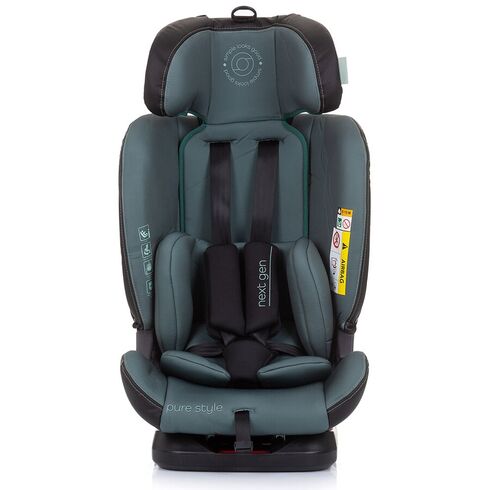 Scaun auto Chipolino Next Gen I-Size 40-150 cm aloe cu sistem Isofix, Culoare: Turcoaz, Grupa: 0-36kg (0 luni - 12 ani),poza 4