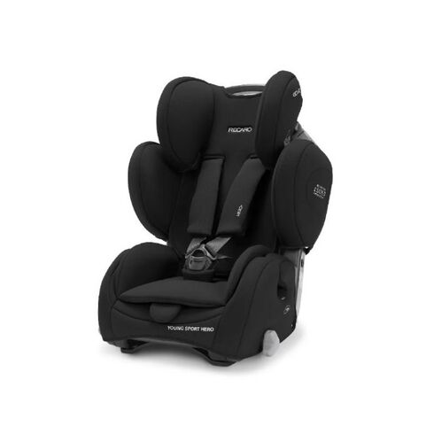 Scaun auto Recaro Young Sport Hero Core Deep Black, Culoare: Negru, Grupa: 9-36kg (9 luni - 12 ani)  - ExclusivMAG.ro