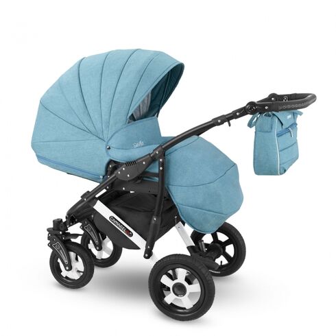 Carucior 3 in 1 Camarelo SEVILLA 09, Culoare: Blue,poza 3