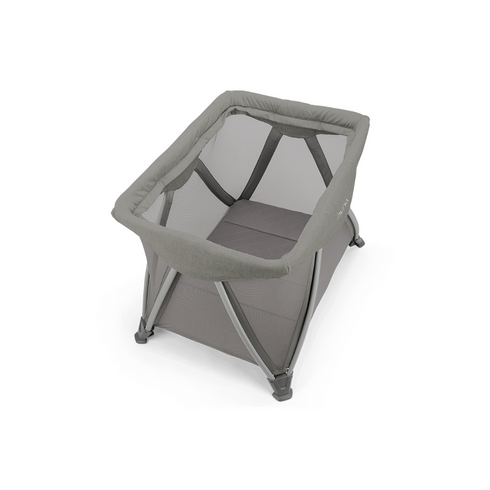 Patut pliant Nuna SENA Aire, Frost, Culoare: Gri, Dimensiuni: 105x70,poza 4
