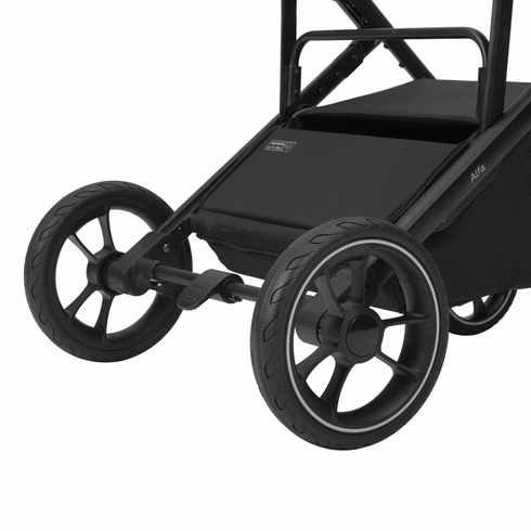 Carucior troller reversibil (max. 22 Kg) Carrello ALFA 2 in 1 Feather Grey, Culoare: Gri deschis, Model: 2 in 1,poza 8