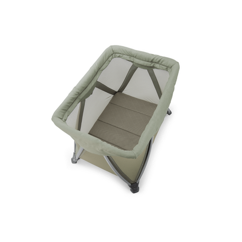 Patut pliant Nuna SENA Aire, Thyme, Culoare: Verde, Dimensiuni: 105x70,poza 4
