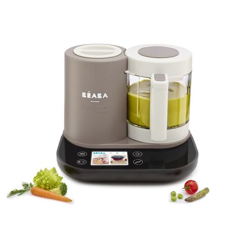 Robot Beaba Babycook Smart + Wi-Fi Dove Grey, Culoare: Crem - poza 2 - ExclusivMAG.ro