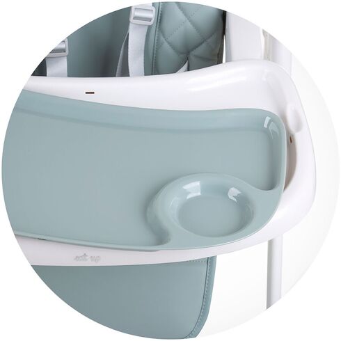 Scaun de masa Chipolino Eat Up aloe, Culoare: Blue,poza 7