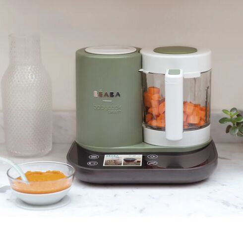 Robot Beaba Babycook Smart + Wi-Fi Grey Green, Culoare: Verde - poza 6 - ExclusivMAG.ro