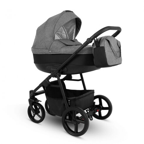 Carucior 3 in 1 Camarelo NAVO 02, Culoare: Gri