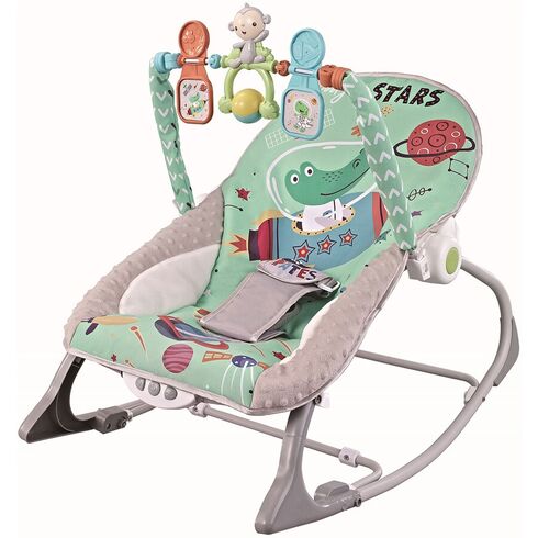 Scaunel balansoar Chipolino Baby Spa green, Culoare: Verde
