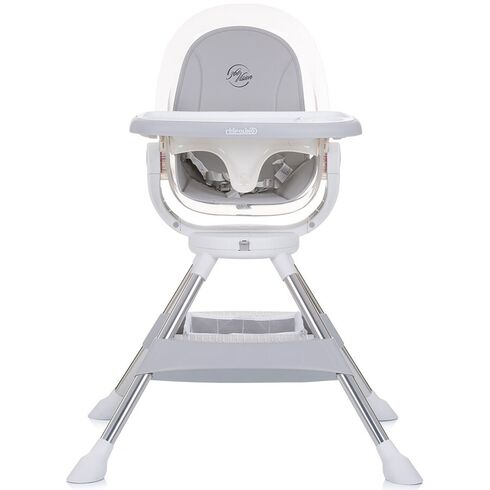 Scaun de masa cu sezut rotativ Chipolino Vision glacier, Culoare: Gri,poza 3