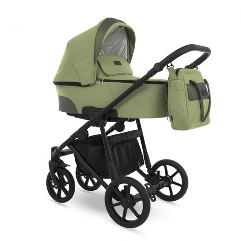 Carucior 3 in 1 Camarelo OLLIO 05, Culoare: Verde