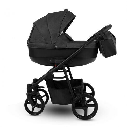 Carucior 3 in 1 Camarelo NAVO 03, Culoare: Negru