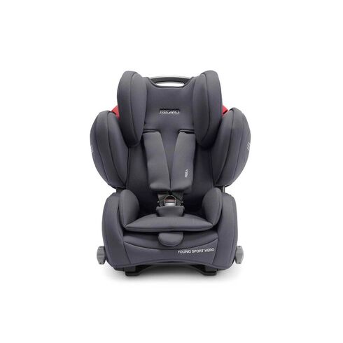 Scaun auto Recaro Young Sport Hero Core Simply Grey, Culoare: Gri, Grupa: 9-36kg (9 luni - 12 ani),poza 2
