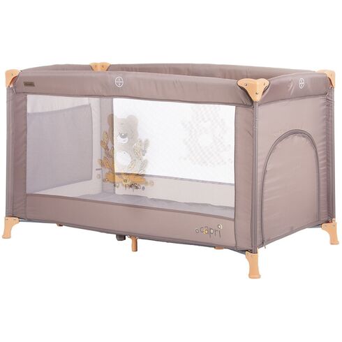 Patut pliabil Chipolino Capri sand, Culoare: Crem, Dimensiuni: 120x60,poza 2