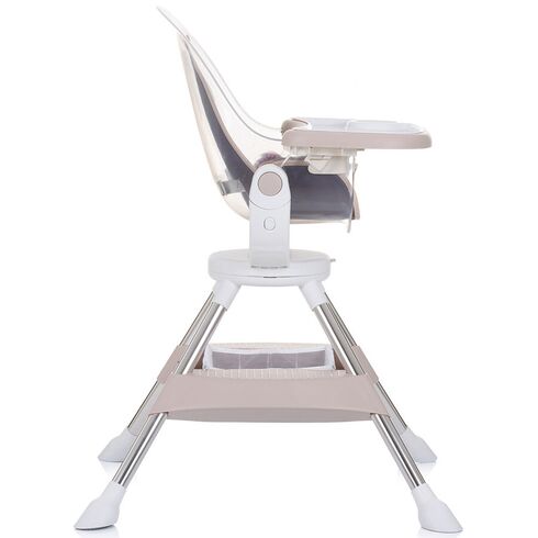 Scaun de masa cu sezut rotativ Chipolino Vision sand, Culoare: Crem,poza 6