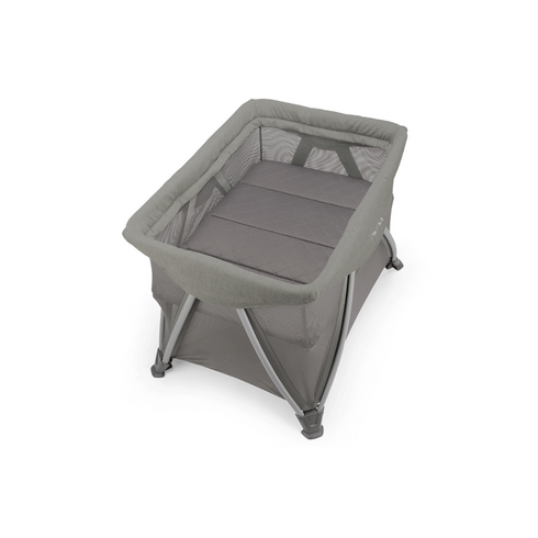 Patut pliant Nuna SENA Aire, Frost, Culoare: Gri, Dimensiuni: 105x70,poza 3