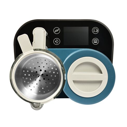 Robot Beaba Babycook Smart + Wi-Fi Peacock Blue, Culoare: Albastru - poza 3 - ExclusivMAG.ro