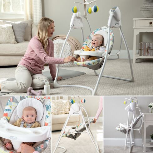 Balansoar Graco Lovin Hug Bear Tales,poza 7