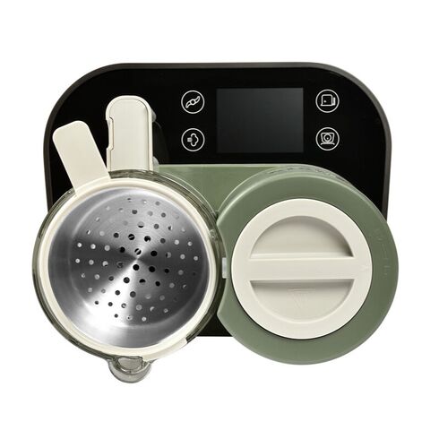 Robot Beaba Babycook Smart + Wi-Fi Grey Green, Culoare: Verde - poza 3 - ExclusivMAG.ro