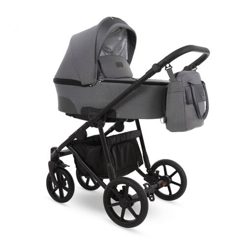 Carucior 3 in 1 Camarelo OLLIO 08, Culoare: Gri